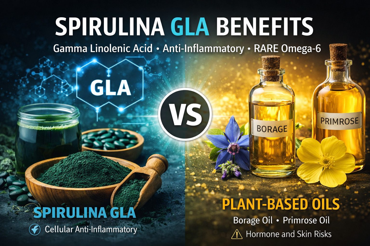 Spirulina GLA Benefits