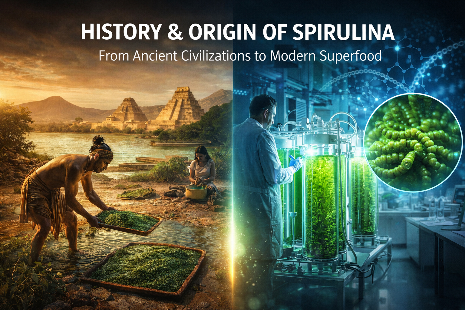 The history of spirulina from ancient Aztecs to modern superfood