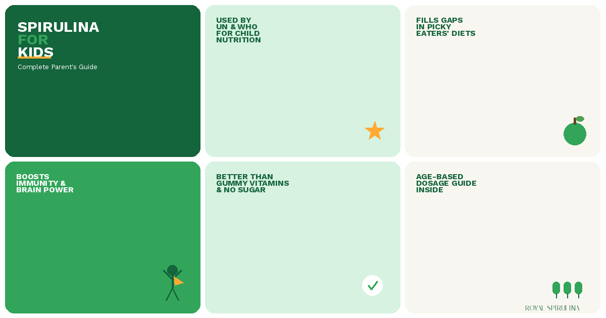 Spirulina for Kids - Is It Safe? Complete Parent's Guide