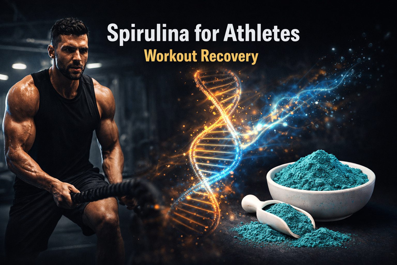 Spirulina for athletes and workout recovery - science-backed performance and endurance benefits