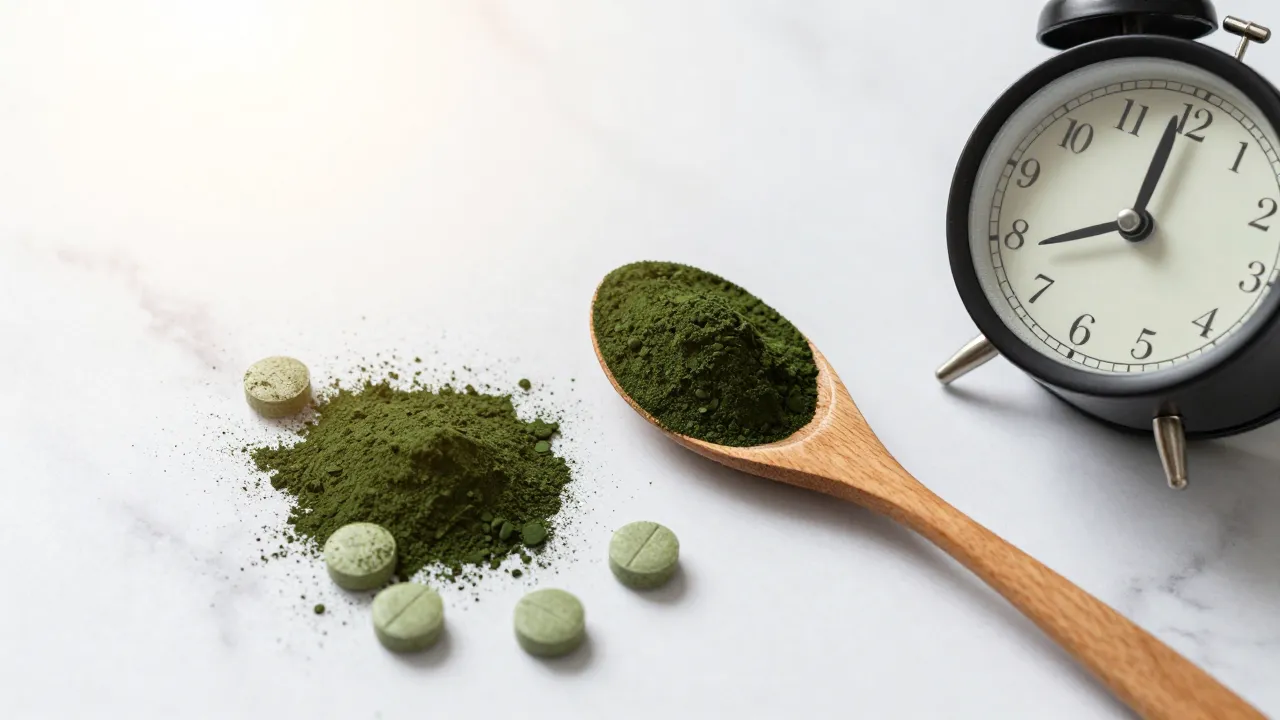 Best time to take spirulina - morning or night dosing guide